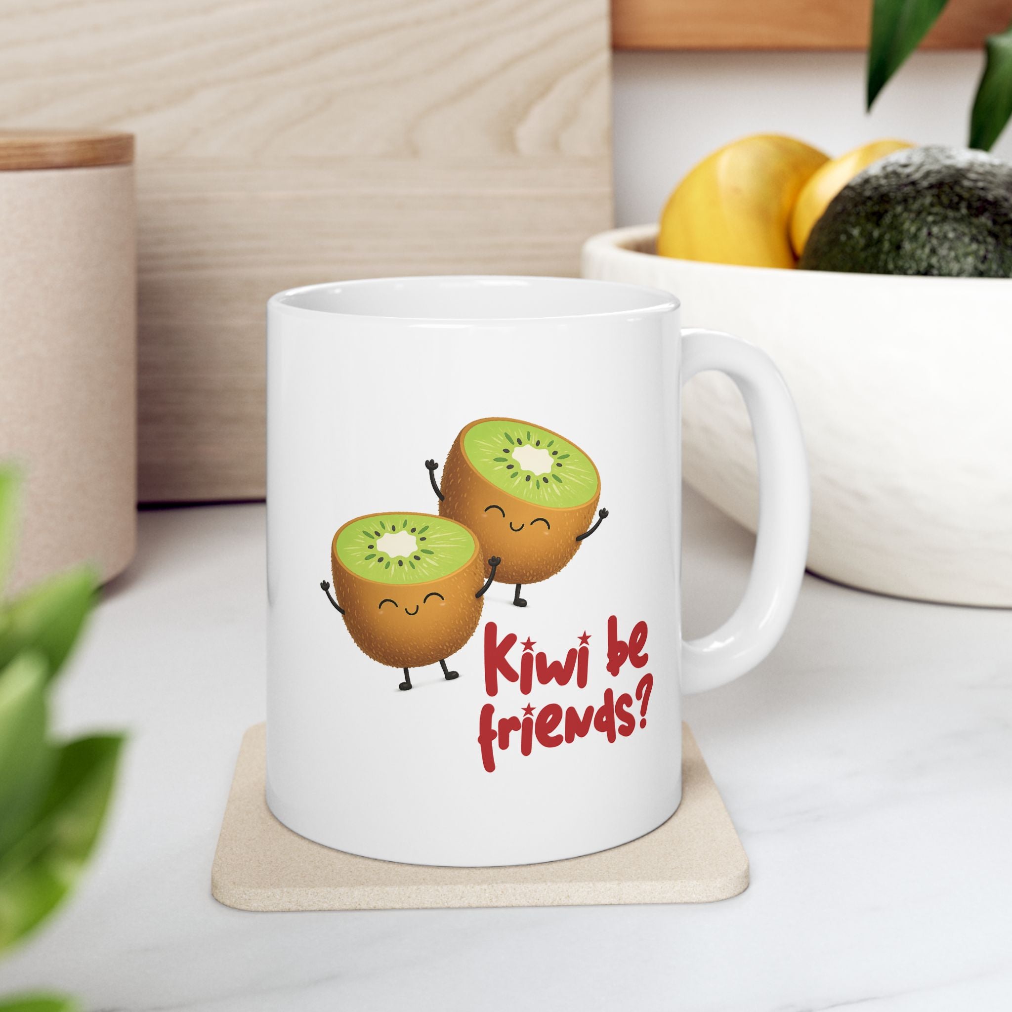 Kiwi Be Friends - Mug