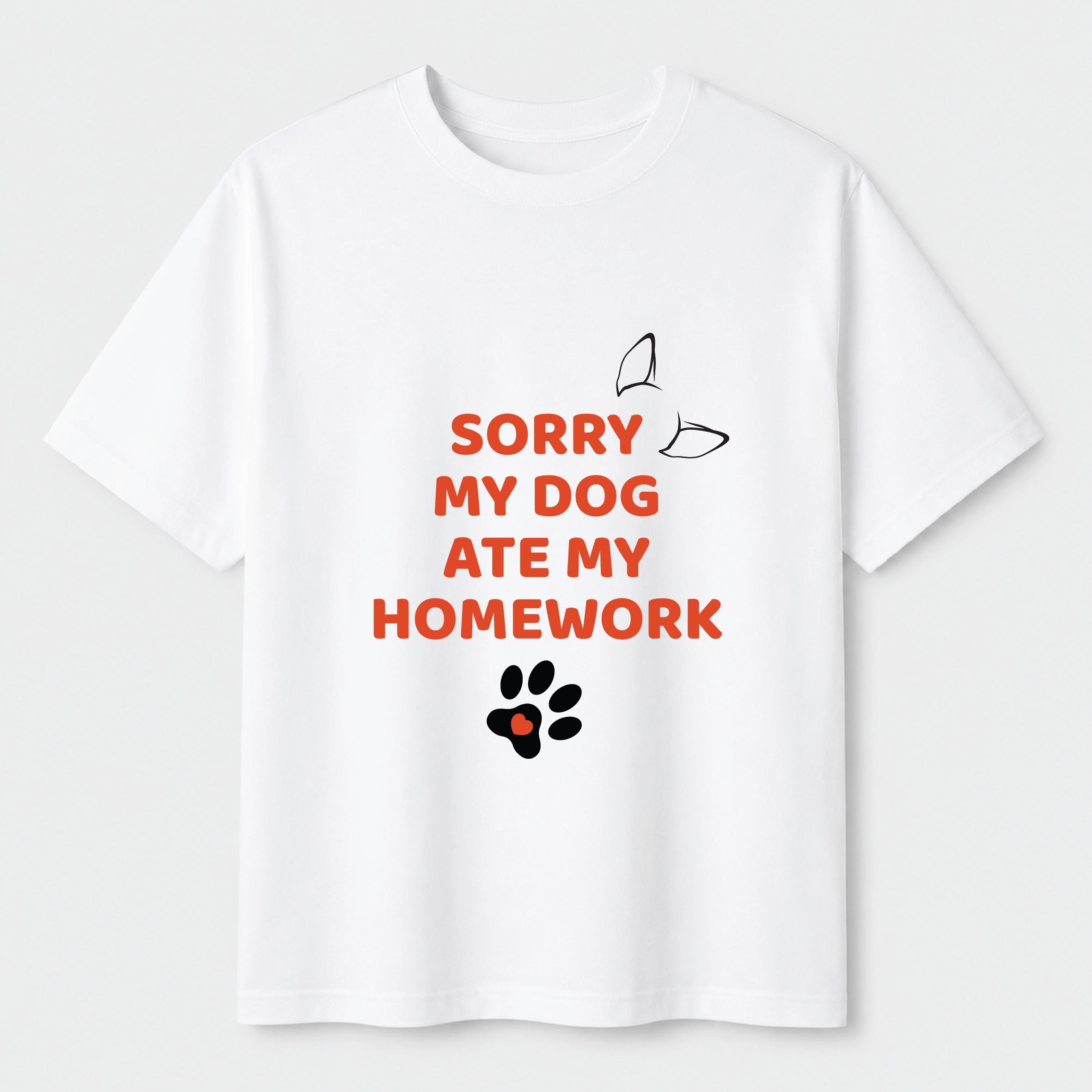 Sorry My Dog Ate My Homework - Tee