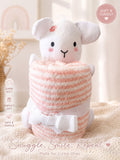 2-in-1 Soft Bunny & Comfort Blanket