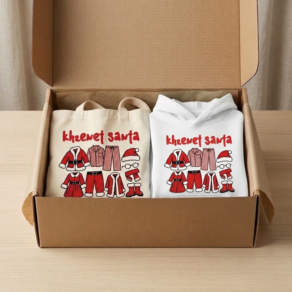 BUNDLE Khzenet Santa - Hoodie + Tote Bag