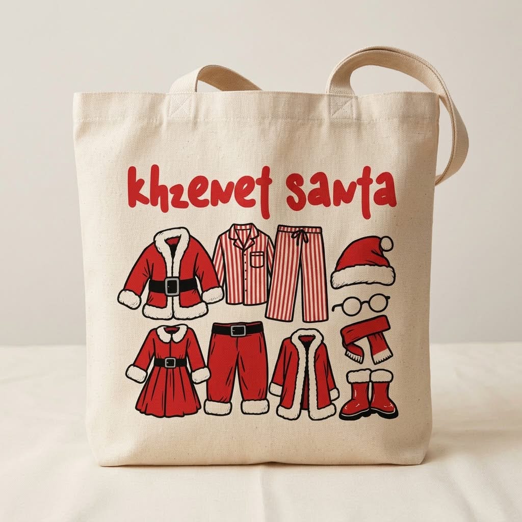 BUNDLE Khzenet Santa - Hoodie + Tote Bag