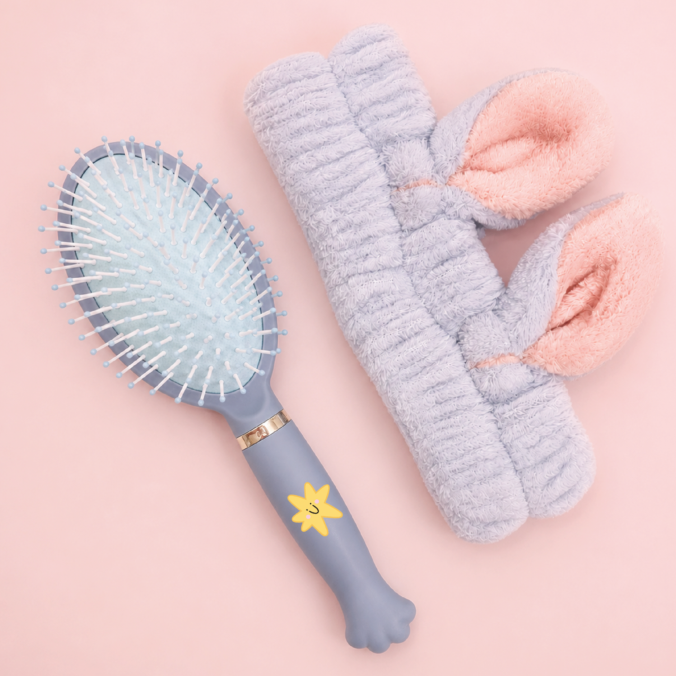 Hair Brush + Headband - You are Unique