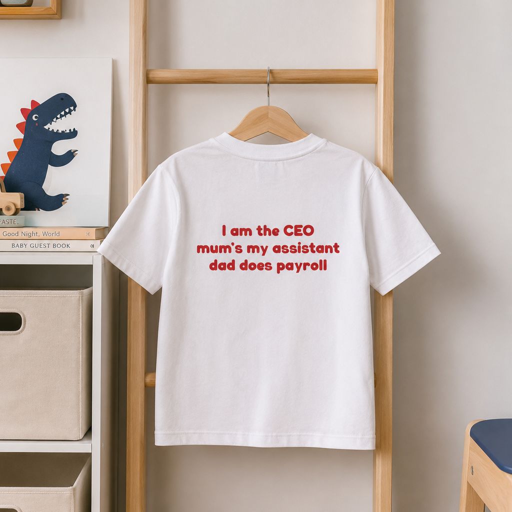 I am the CEO- Back Design Tee