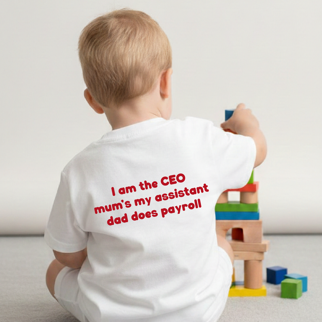 I am the CEO- Back Design Tee
