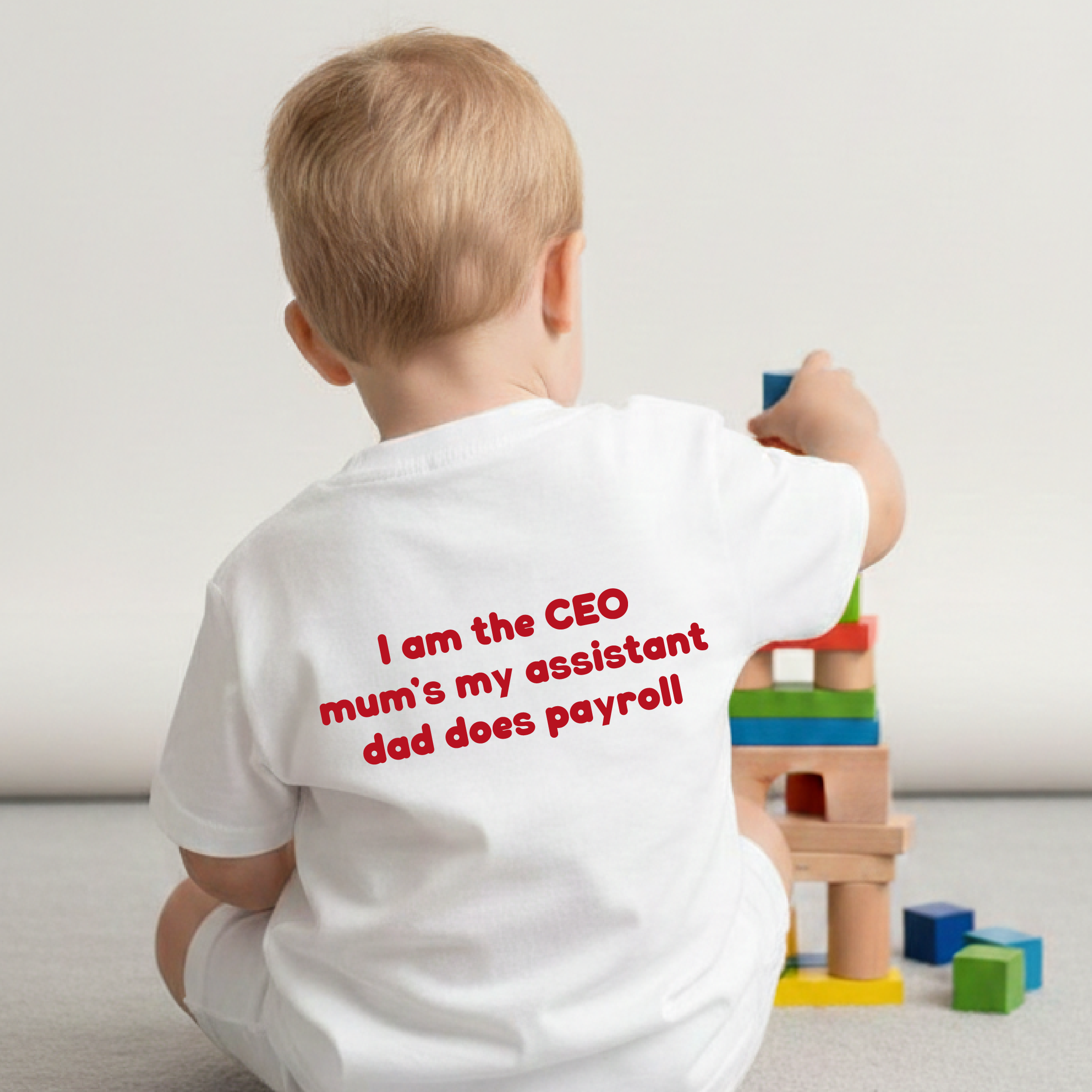 I am the CEO- Back Design Tee