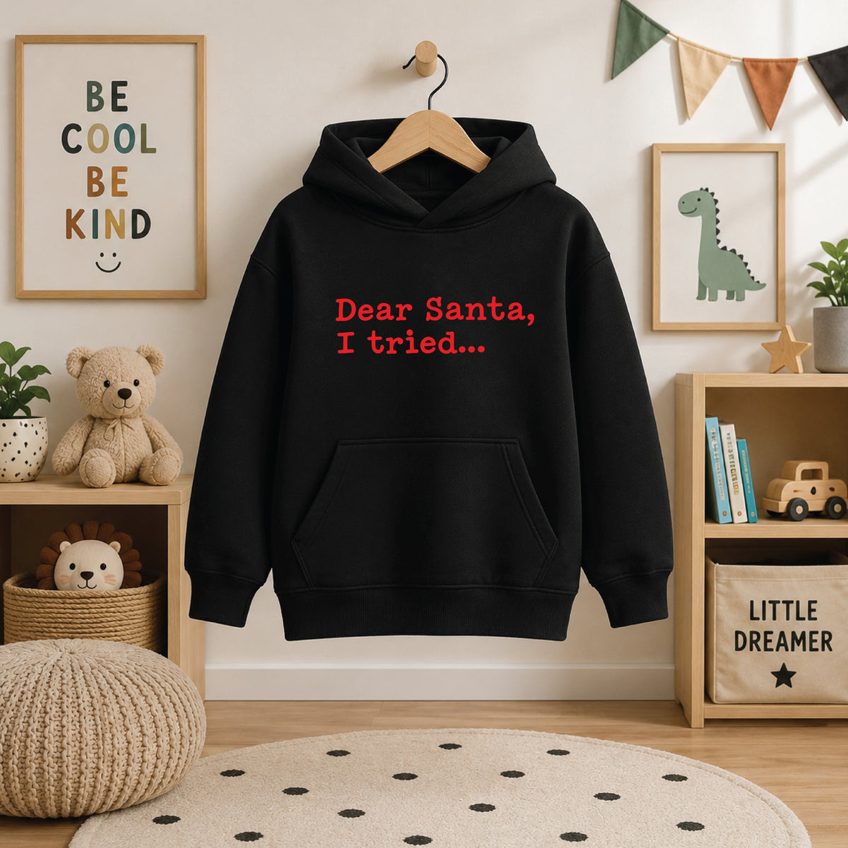 Dear Santa, I tried - Hoodie
