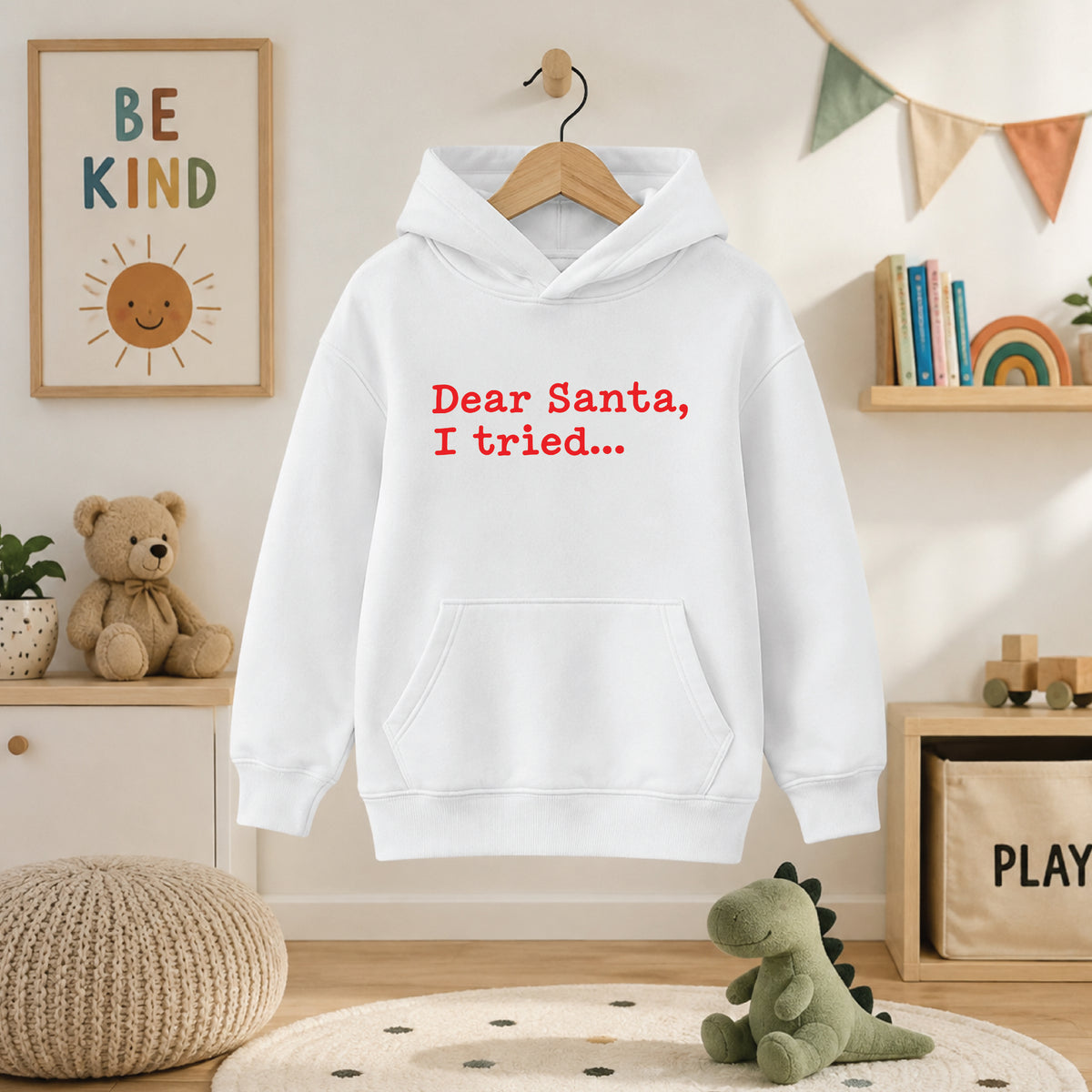 Dear Santa, I tried - Hoodie