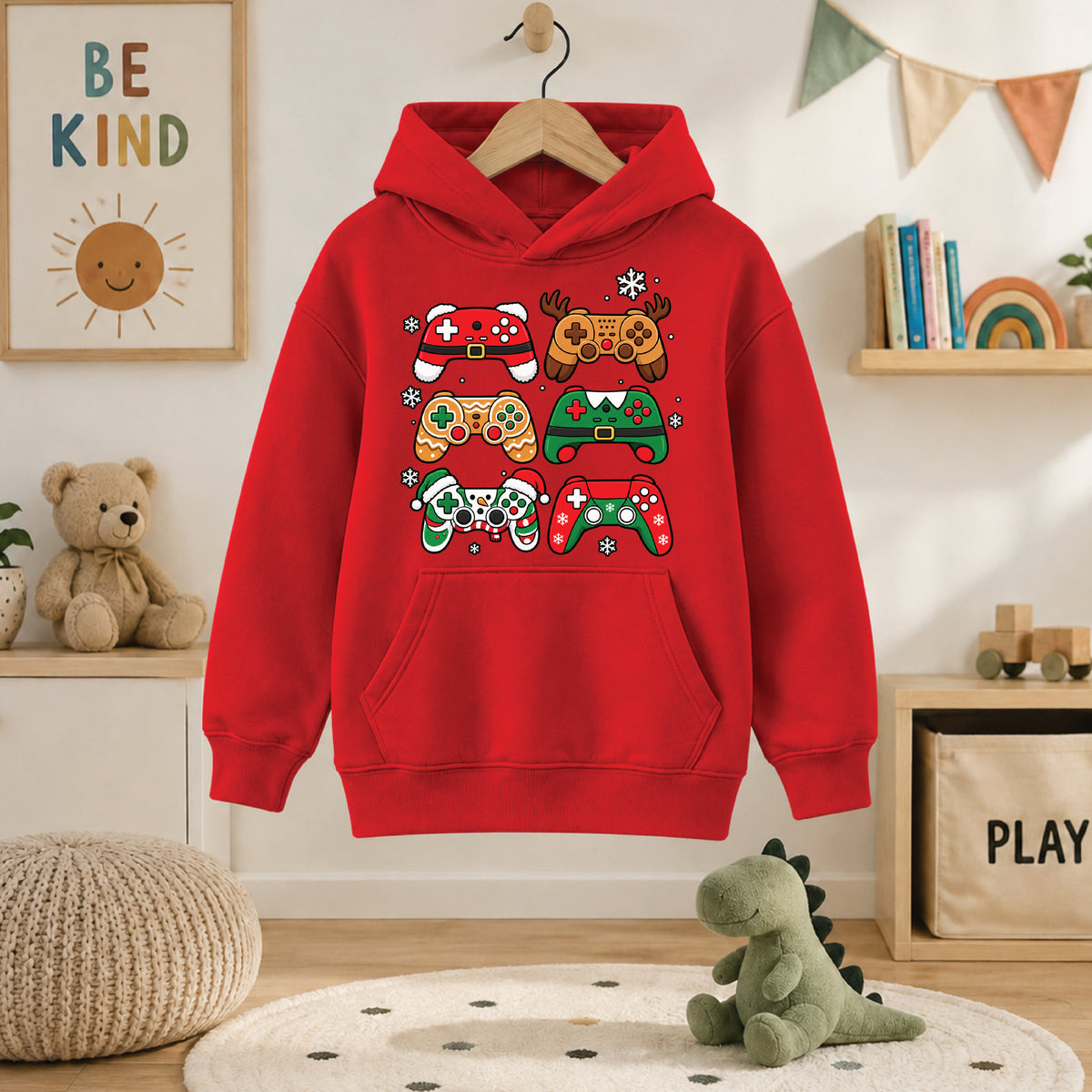 Game Controller Christmas - Hoodie