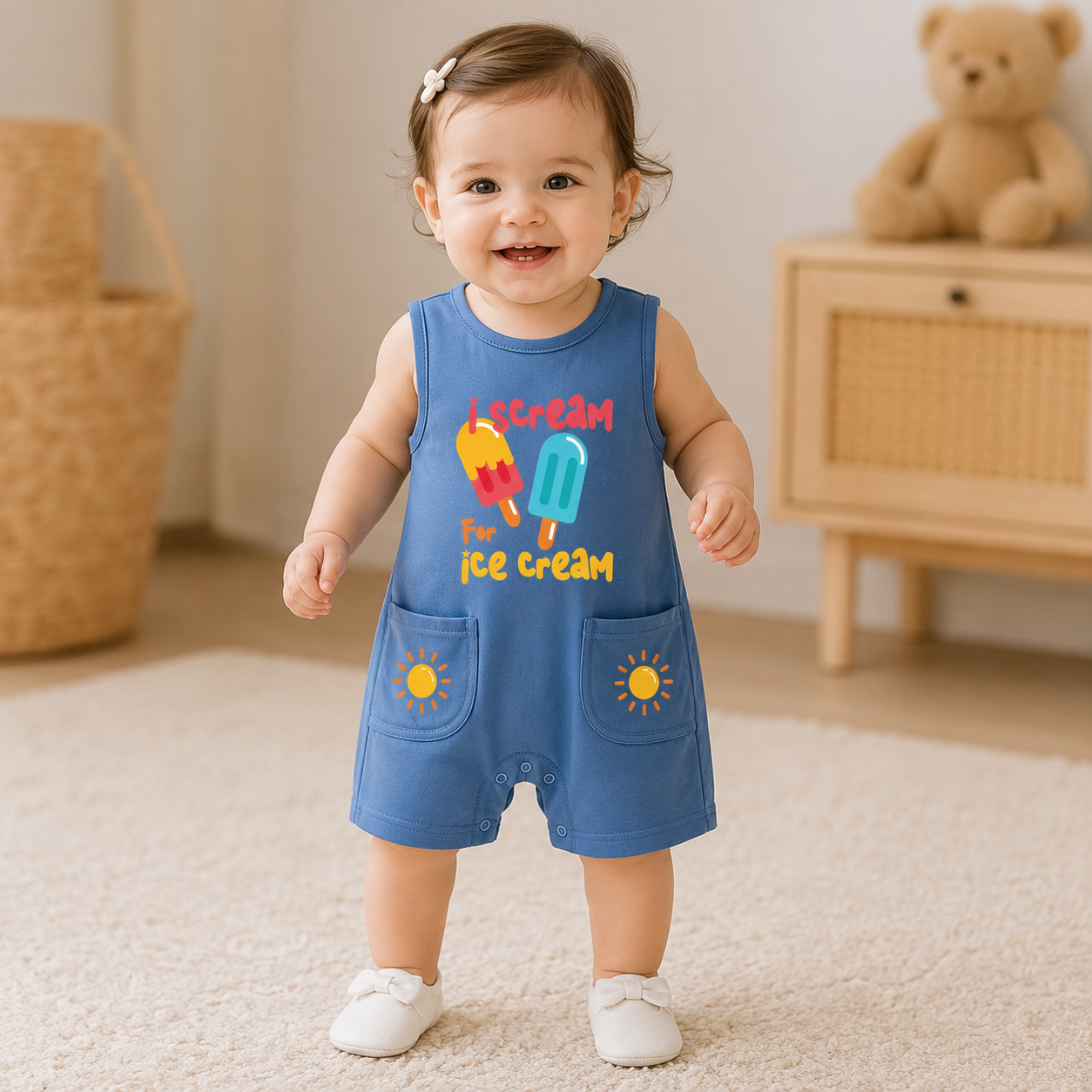 I Scream for Ice Cream - Romper
