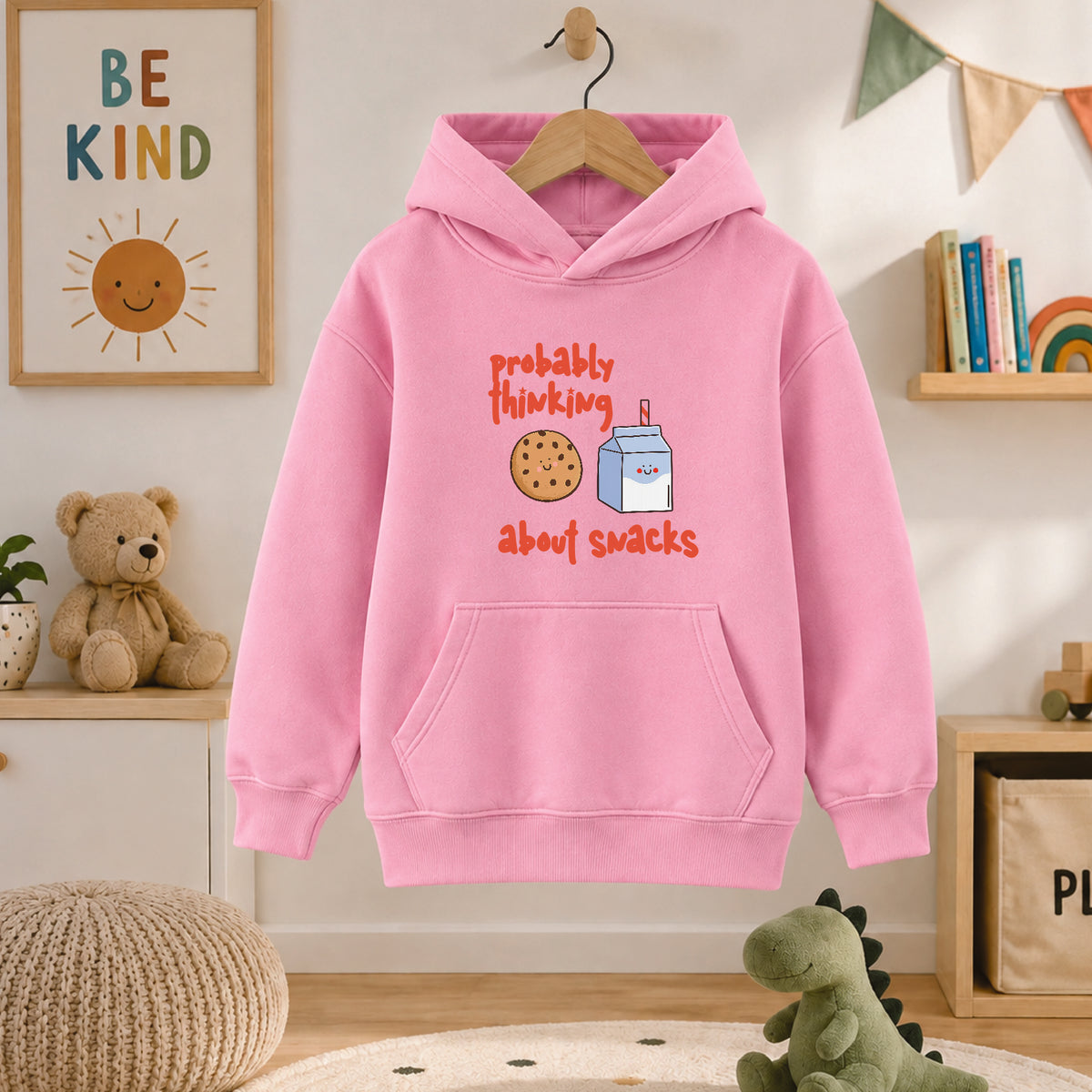 Probably thinking about snacks - Hoodie