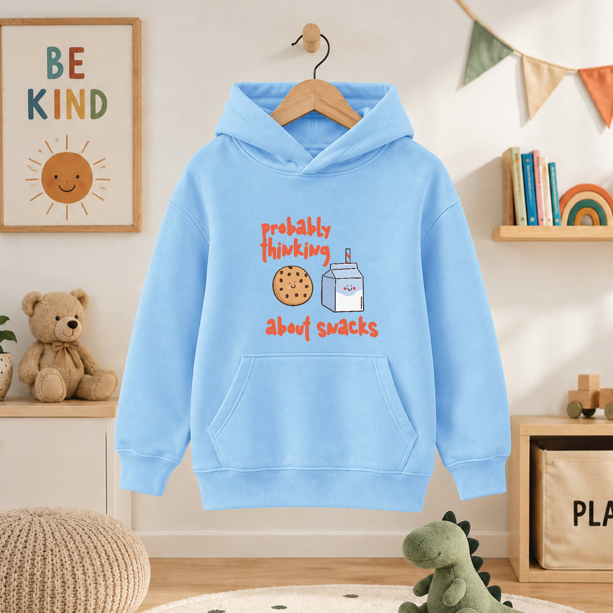 Probably thinking about snacks - Hoodie