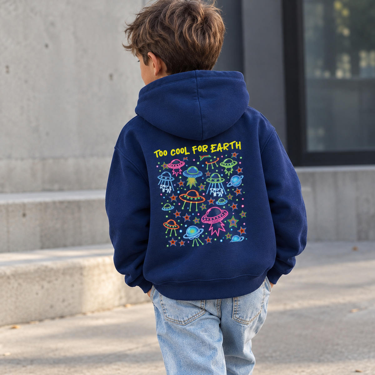 Too Cool for Earth - Hoodie