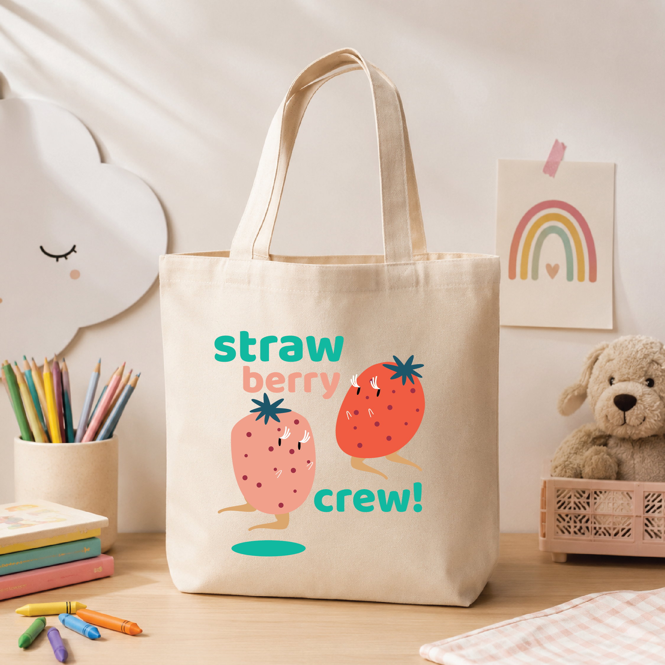 Strawberry Crew - Tote Bag